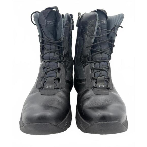 Under Armour Other - Under Armour Stellar Side Zip Tactical Boots Men's 12 black​